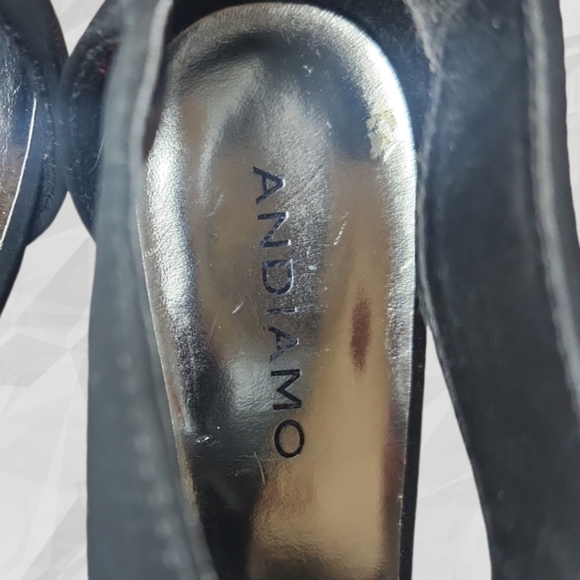 ANDIAMO Heels Black 7.5 - Picture 9 of 10